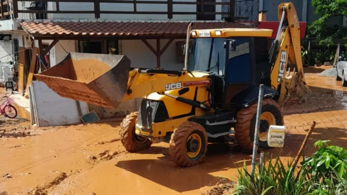 Força-tarefa da Prefeitura de Indaial atua para recuperar áreas atingidas pelas chuvas
