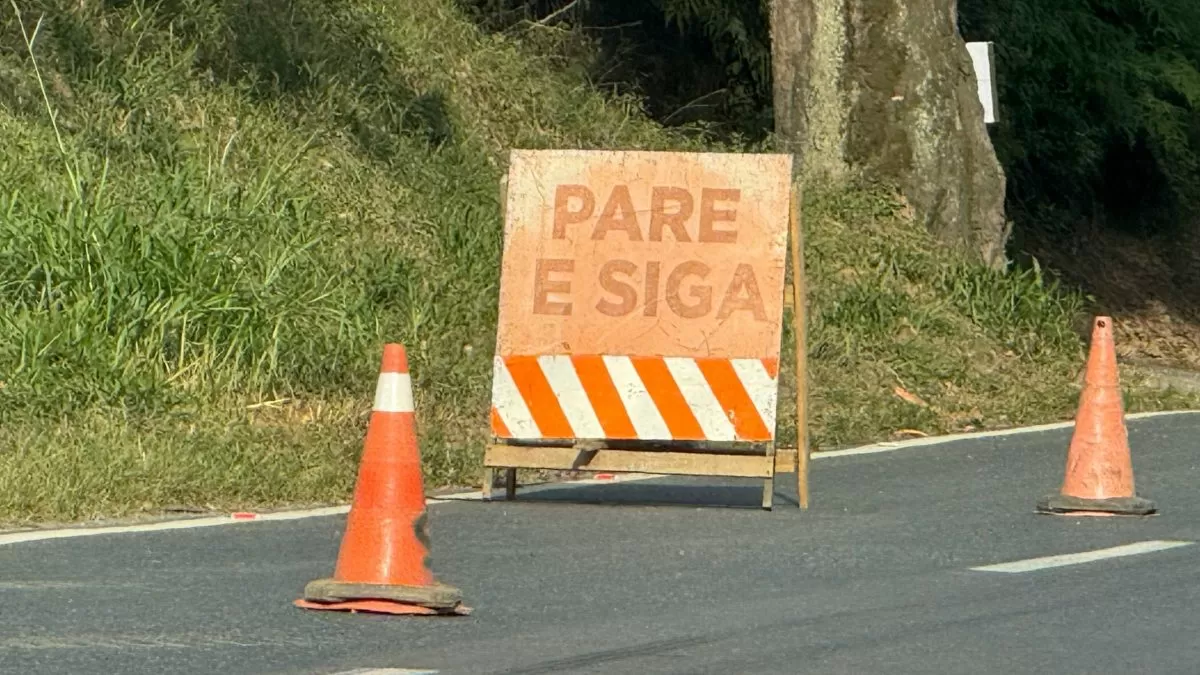 BR-470 passa a operar em sistema Pare e Siga em Blumenau para avanço das obras de duplicação