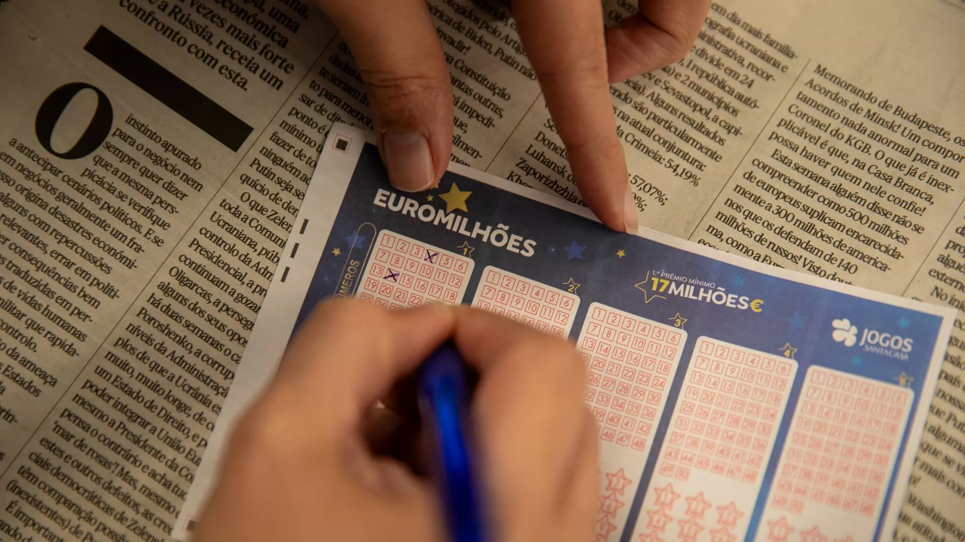 Euromilhões desta sexta-feira: saiba se ganhou 53 milhões