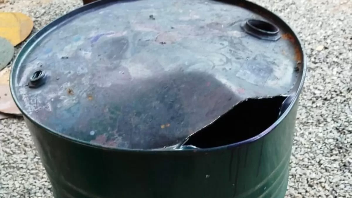 Homem de 63 anos sofre queimaduras após explosão de tambor de acetona vazio em Pomerode