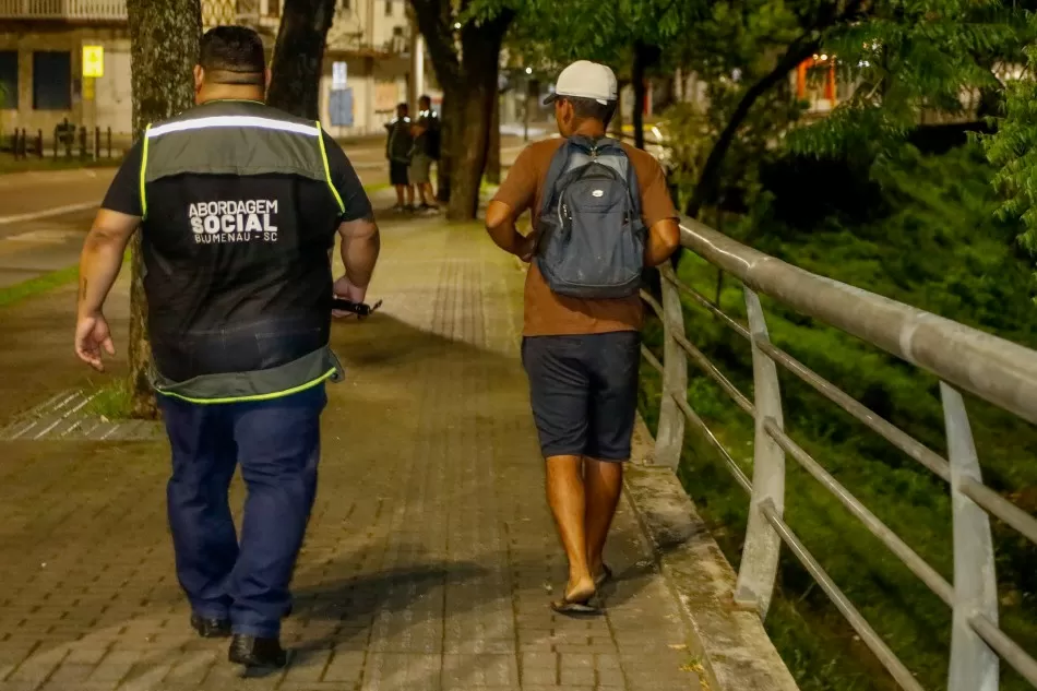 Prefeitura intensifica ações e amplia rede de atendimento à população em situação de rua em Blumenau
