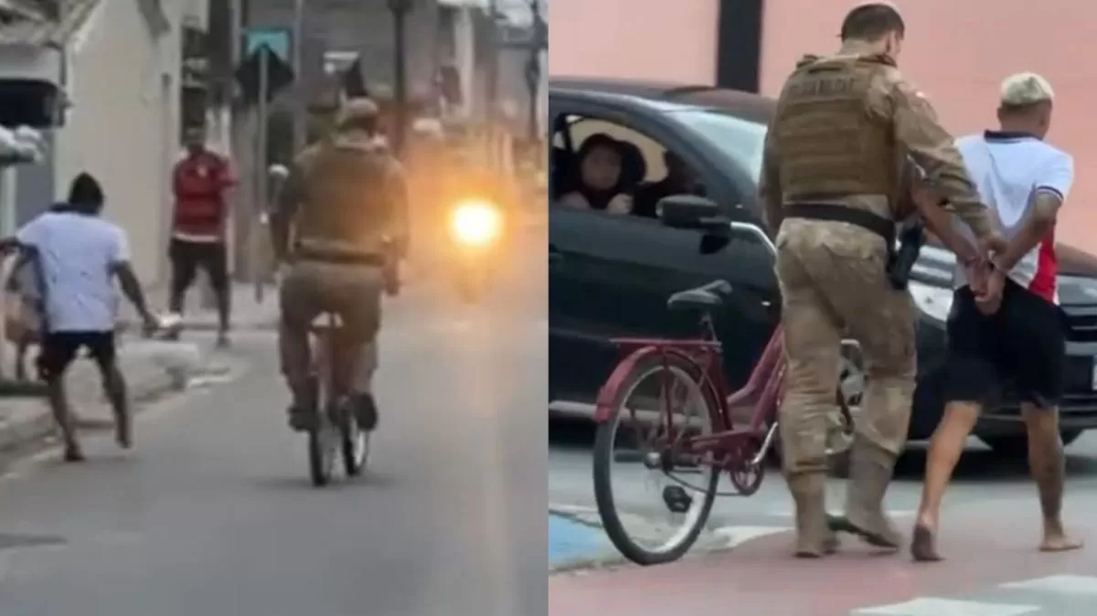 Morador empresta bicicleta e ajuda policial a deter suspeito de furtos em SC
