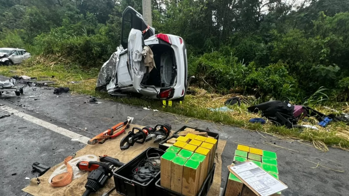 Grave acidente na BR-470, em Apiúna, deixa sete vítimas