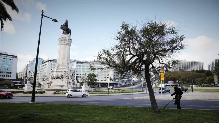 Estação de metro do Marquês em Lisboa em obras durante quatro meses