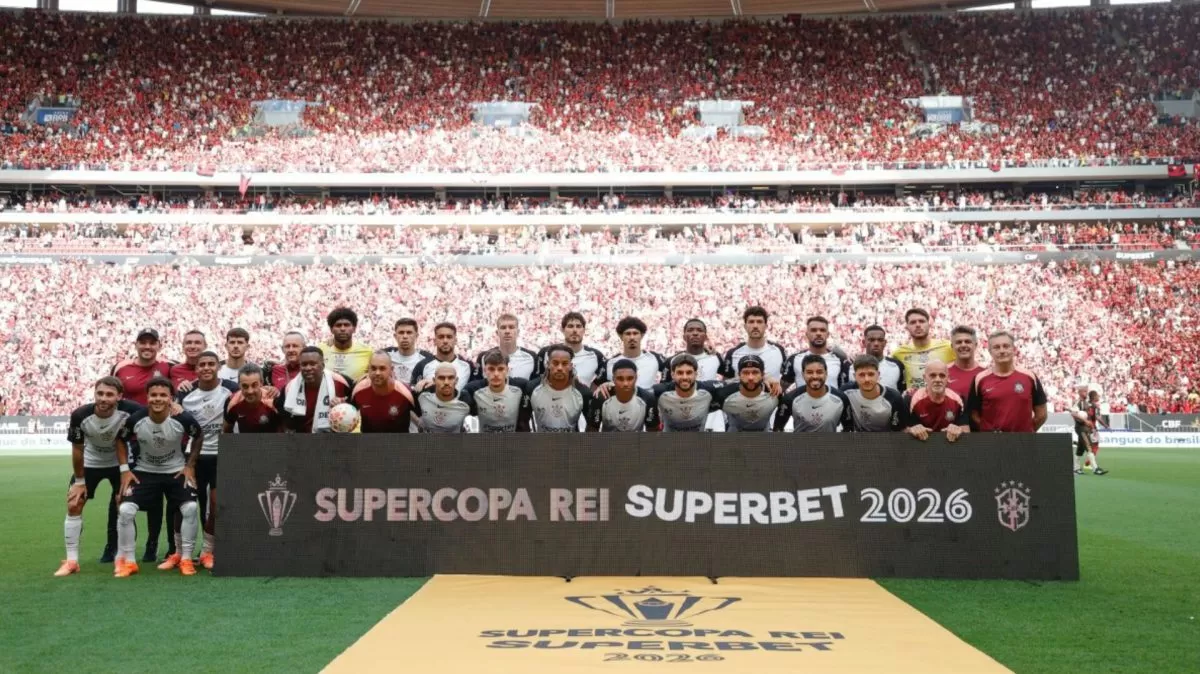 Corinthians vence o Flamengo por 2 a 0 e conquista a Supercopa Rei de 2026