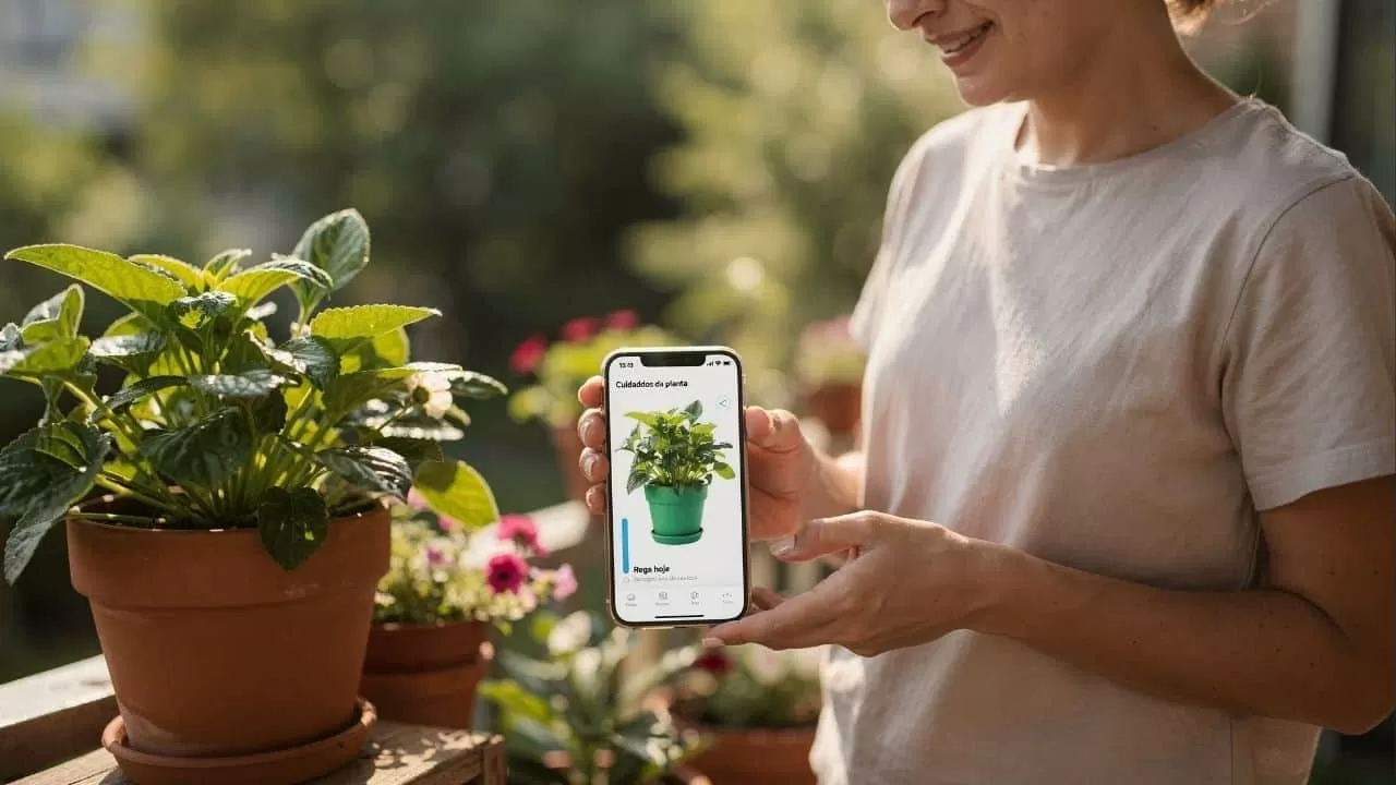 Digital ou natural? Como equilibrar o cuidado das plantas com a rotina