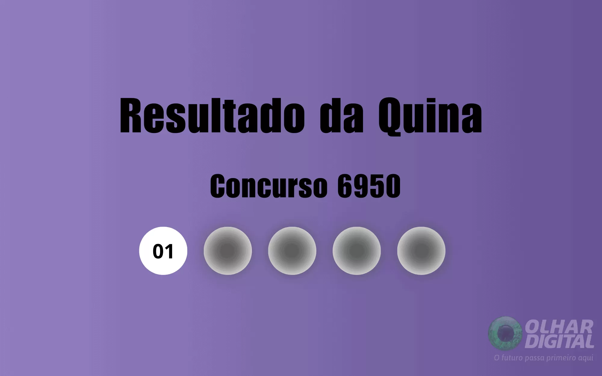 Resultado da Quina de hoje: veja números e ganhadores do concurso 6950 (terça, 10/02)
