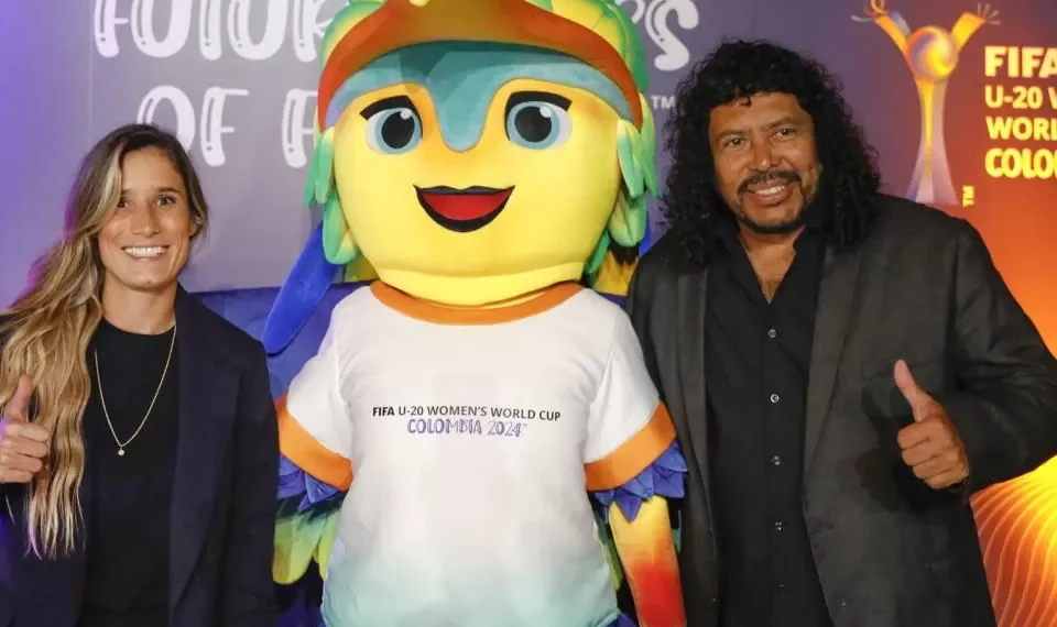 Así es Kinti, la mascota oficial del mundial femenino sub-20 que se hará en Colombia