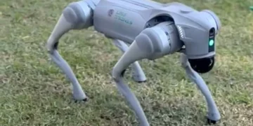 Conheça Rambo, o cão robô que vai atuar na segurança de escolas e faz até coraçãozinho