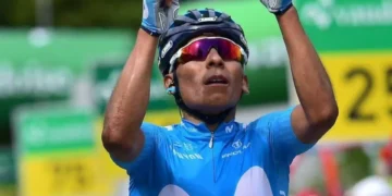 El ciclista colombiano Nairo Quintana sufrió una nueva lesión