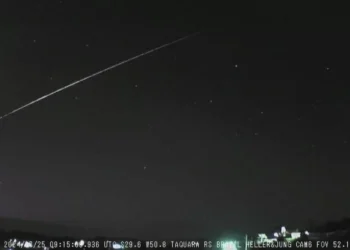 Meteoro é visto cruzando o céu do Rio Grande do Sul – assista