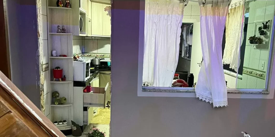 Homem tem cerca de 36% do corpo queimado após explosão provocada por vazamento de gás em Ilhota