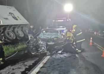 Acidente na BR-470 em Indaial resulta na morte de motorista