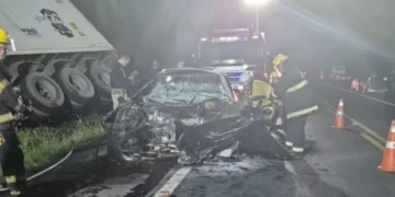 Acidente na BR-470 em Indaial resulta na morte de motorista