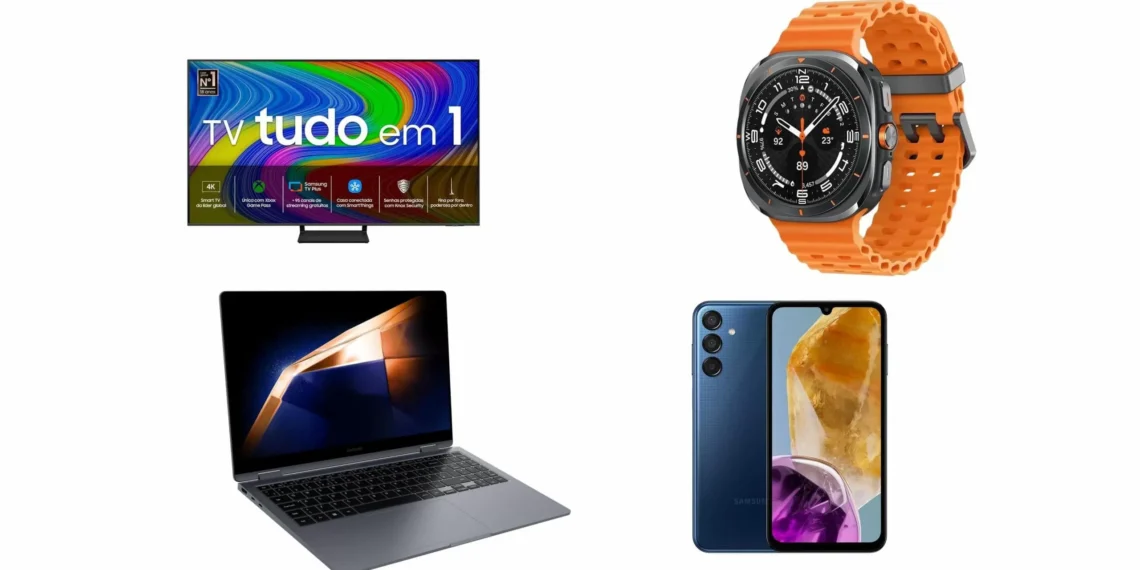 Ofertas do dia: TVs, smartphones e mais! Dispositivos Samsung com até 26% off!