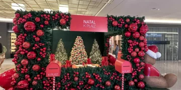 K-Platz recebe o Papai Noel em grande estilo com muita música e magia