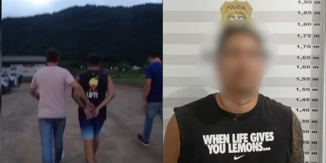 Membro de quadrilha de roubo e formação criminosa é preso em Timbó