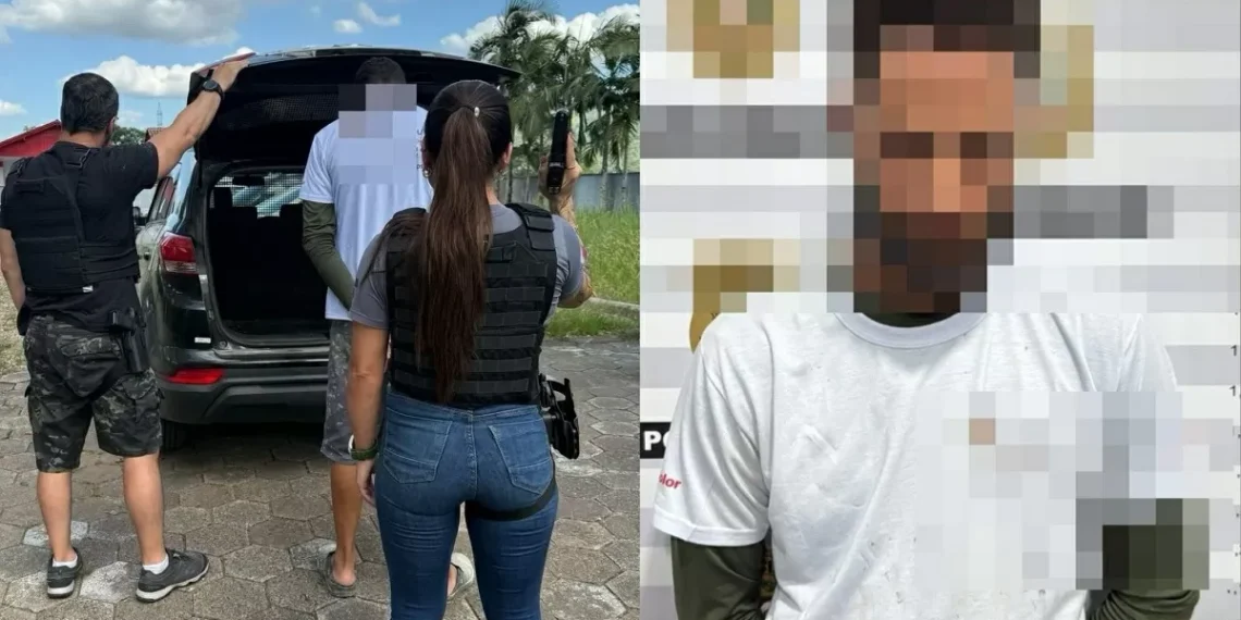 Pai suspeito de estuprar a própria filha é preso em Rodeio