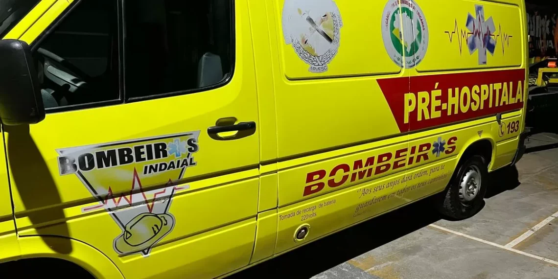 Bombeiros salvam bebê de 7 meses com obstrução das vias aéreas em creche de Indaial