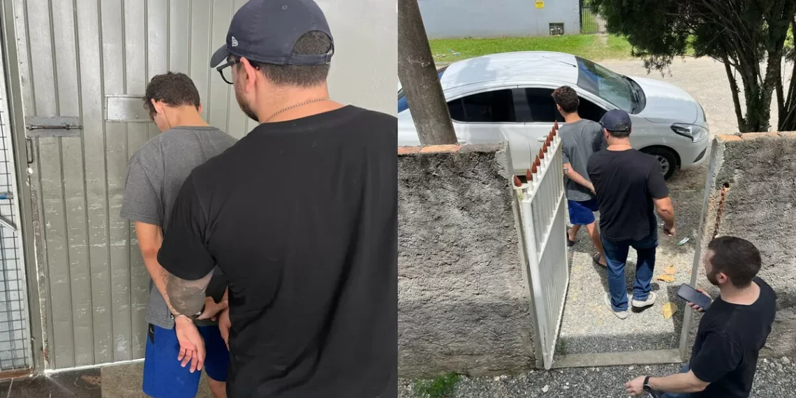 Terceiro envolvido na tentativa de homicídio de homem baleado enquanto dormia é preso em Blumenau