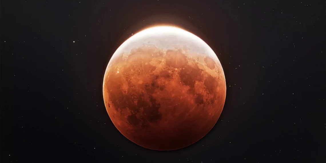 Olhe para o céu! O eclipse lunar total começou no Brasil!