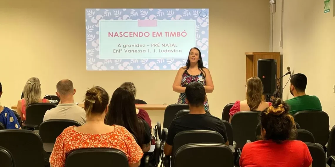 Timbó inicia nova edição do projeto “Nascendo em Timbó” para gestantes e famílias
