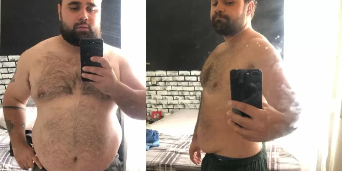 História de superação: Cadu Floriano, de Rodeio, perde 40kg em 6 meses e transforma sua vida