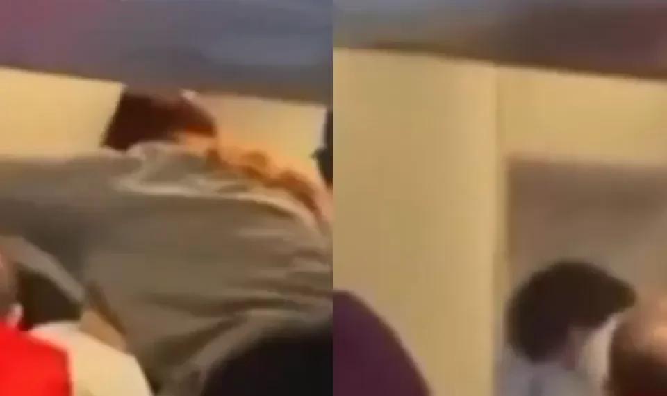 Lo que se sabe del pasajero que intento abrir la puerta de un avión en pleno vuelo