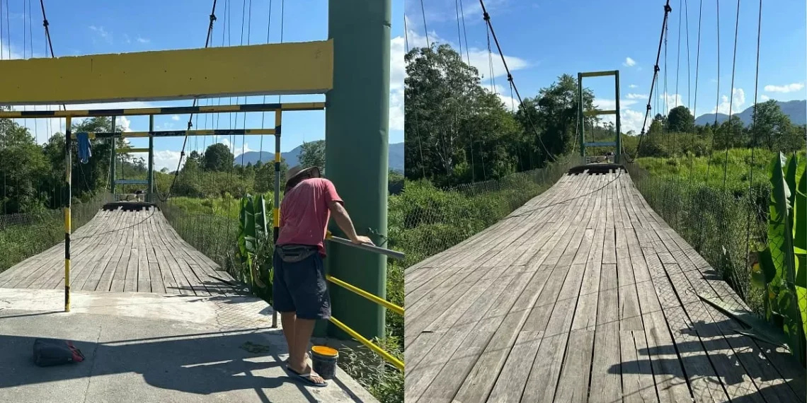 Ponte do Cedrinho, em Timbó, vai custar R$ 504 mil e deve ficar pronta em seis meses