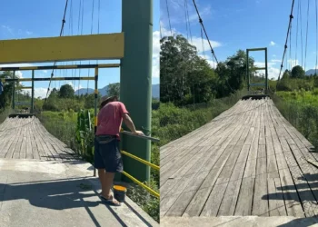 Ponte do Cedrinho, em Timbó, vai custar R$ 504 mil e deve ficar pronta em seis meses
