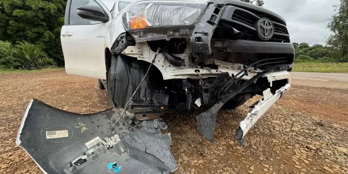 Secretário de Infraestrutura sofre acidente grave na BR-470