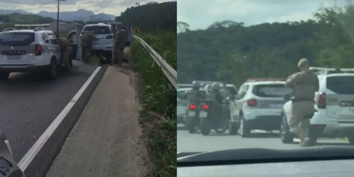 Quadrilha invade concessionária, rende funcionários e rouba 9 veículos em Jaraguá do Sul; todos foram recuperados