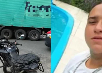 Identificado motociclista de 24 anos que morreu em colisão com carreta em Blumenau