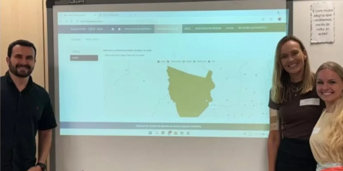ICMS Educação é tema de visita da Secretaria de Educação de Timbó ao TCE-SC
