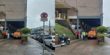 Adolescente de 13 anos é atropelada por motocicleta no Centro de Blumenau