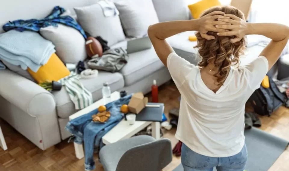 ¿Se identifica? Este es el significado de vivir en una casa desordenada