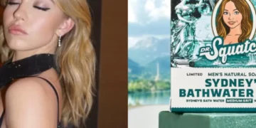 Sydney Sweeney lanza jabón hecho con agua de su propia bañera