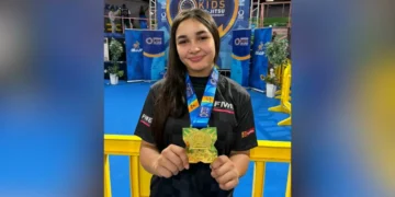 Atleta de Indaial é campeã de campeonato europeu de Jiu-Jitsu