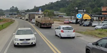 Interdição total da BR-470 em Blumenau nesta segunda-feira para avanço das obras de duplicação
