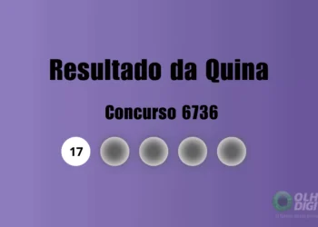 Quina 6736: veja resultado de hoje, quinta-feira (22)