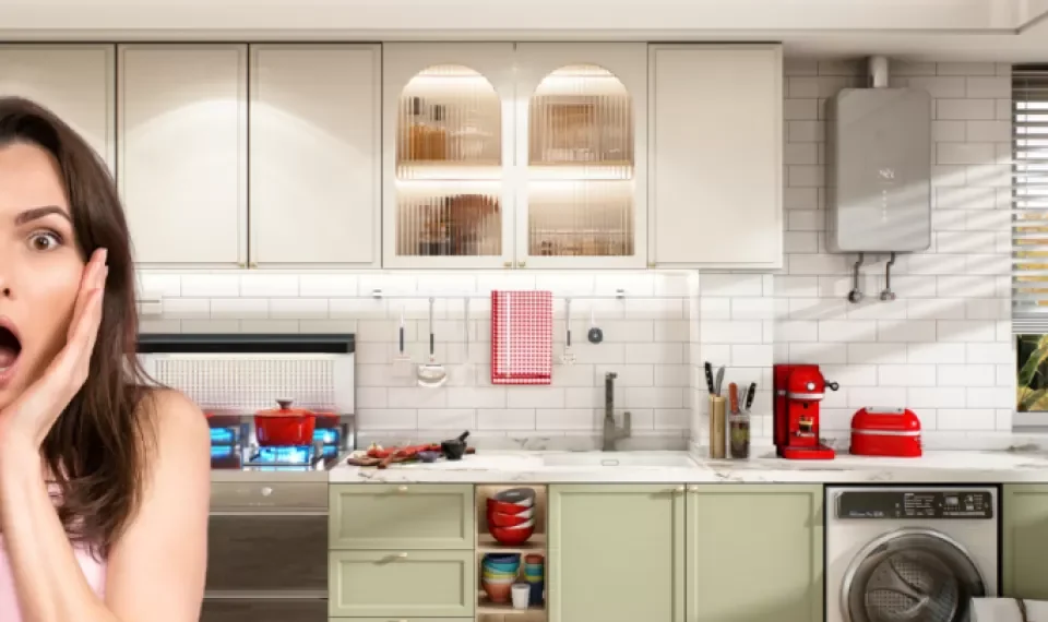 Una experta explicó por qué tener la lavadora en la cocina es un error