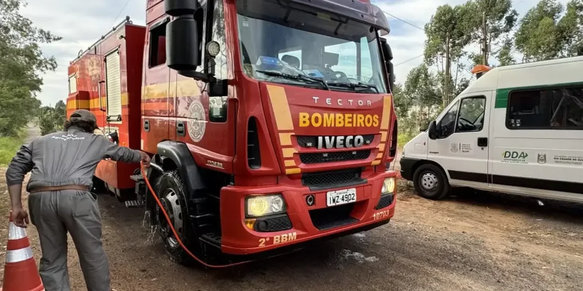 RS monta barreiras sanitárias em Montenegro para conter gripe aviária