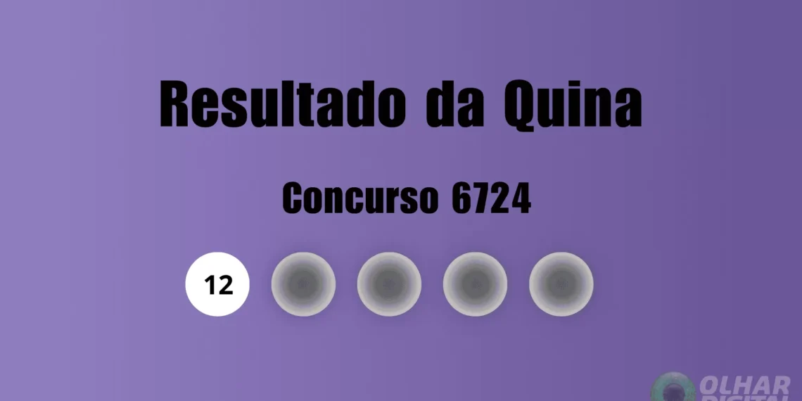 Quina 6724: veja resultado de hoje, quinta-feira (8)