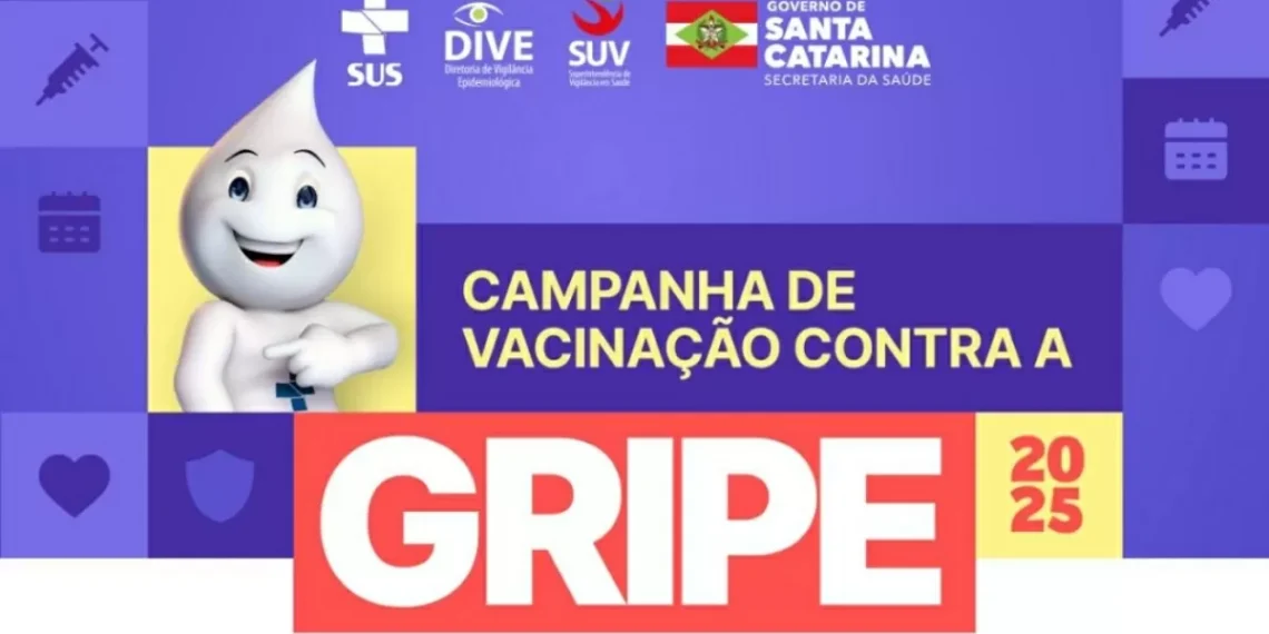 Dia D de Vacinação contra a Gripe acontece neste sábado (10) em Timbó