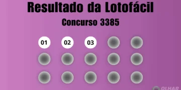 Lotofácil 3385: veja resultado de hoje, quarta-feira (7)