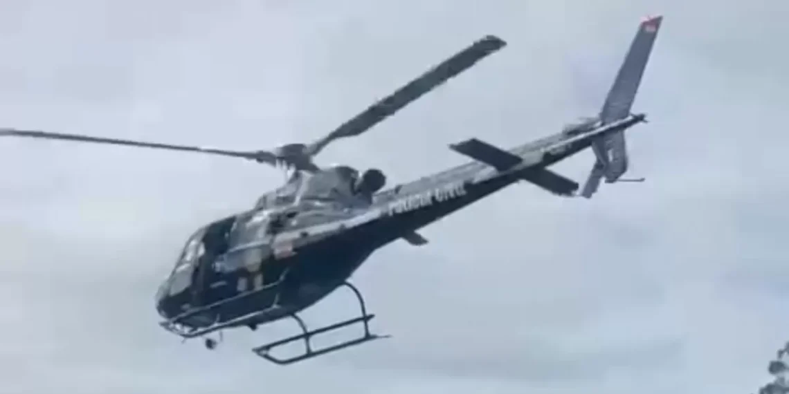 Menina de 7 anos é atropelada e levada de helicóptero ao hospital em SC