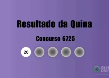 Quina 6725: veja resultado de hoje, sexta-feira (9)