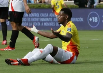 Jhon Jader Durán fue desconvocado de la Selección antes del partido con Argentina
