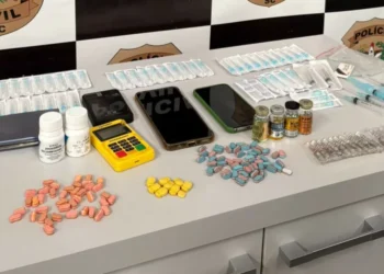 Operação contra o tráfico apreende itens comuns ao narcotráfico e anabolizantes em Gaspar
