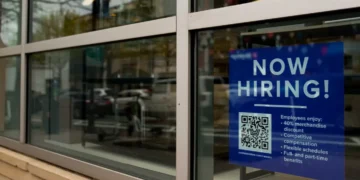 Abertura de postos de trabalho nos EUA sobe a 7,391 milhões em abril, aponta Jolts